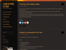 Tablet Screenshot of cmoore.com